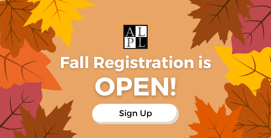 Fall Registration is Open for 2026